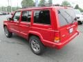 2000 Flame Red Jeep Cherokee Classic 4x4  photo #8