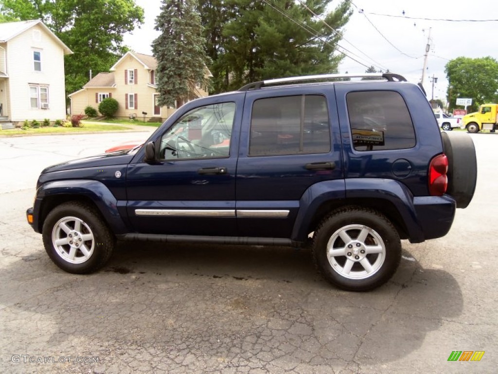 Midnight Blue Pearl 2007 Jeep Liberty Limited 4x4 Exterior Photo #82440951