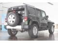 2011 Natural Green Pearl Jeep Wrangler Unlimited Sahara 4x4  photo #4