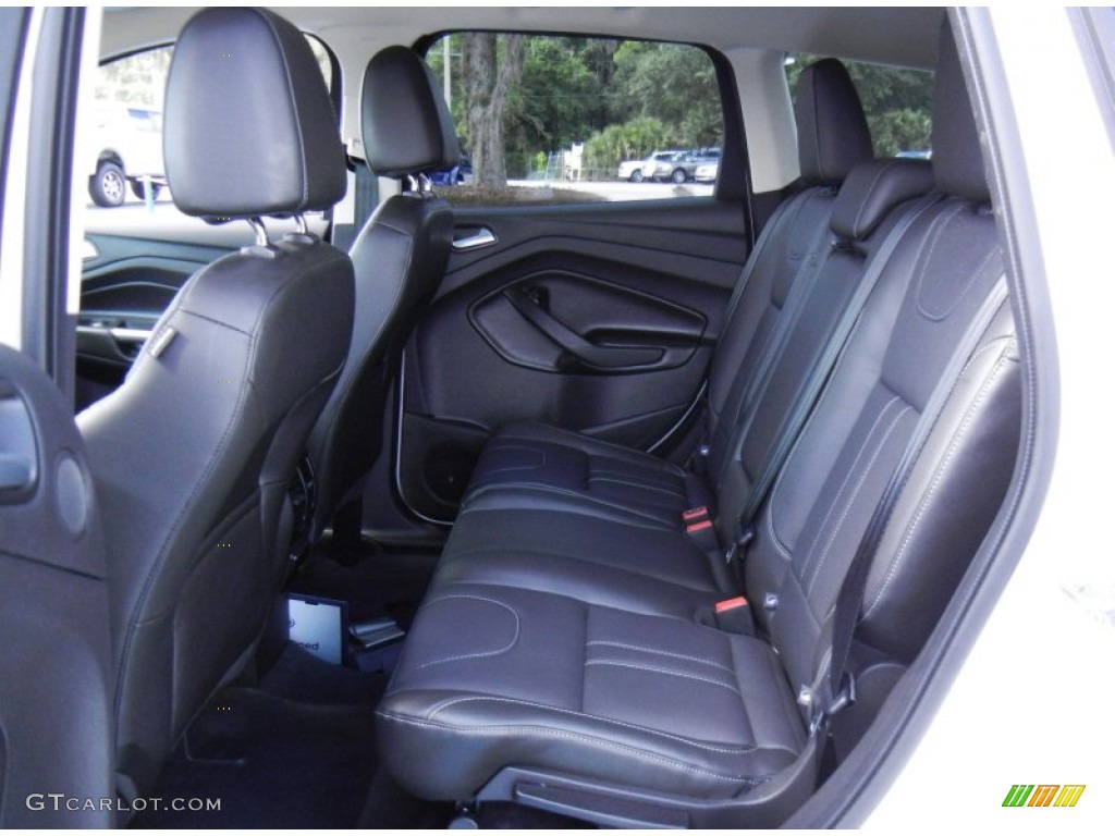 Charcoal Black Interior 2013 Ford Escape Titanium 2.0L EcoBoost Photo #82441984