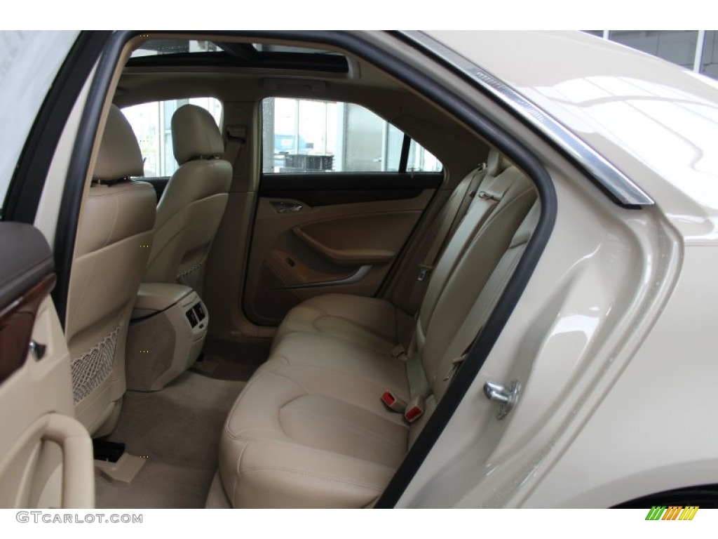 2011 Cadillac CTS 3.0 Sedan Rear Seat Photo #82442558