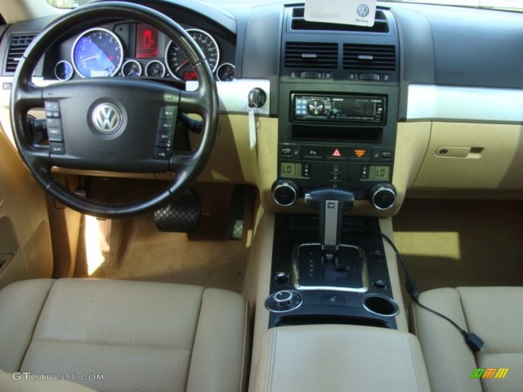 2008 Touareg 2 VR6 - Cranberry Red Metallic / Pure Beige photo #8