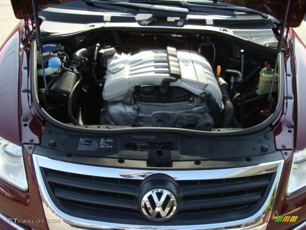 2008 Touareg 2 VR6 - Cranberry Red Metallic / Pure Beige photo #13
