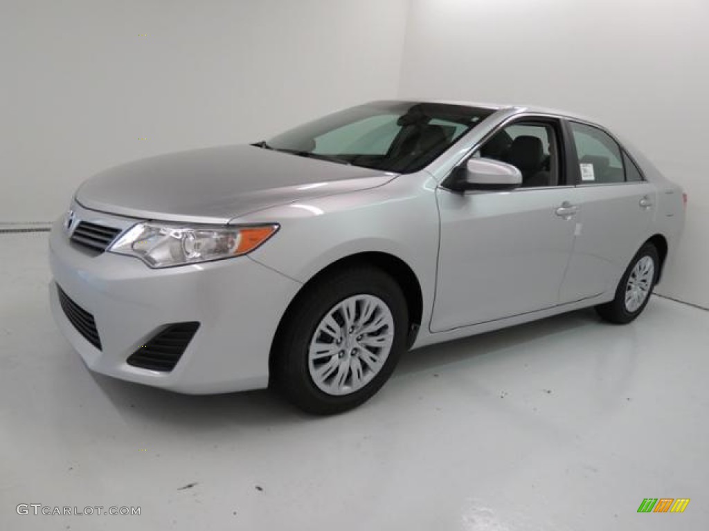 2013 Camry L - Classic Silver Metallic / Ash photo #3