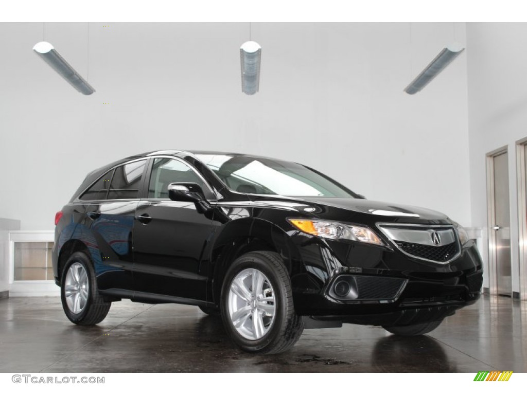 2014 RDX  - Crystal Black Pearl / Ebony photo #1