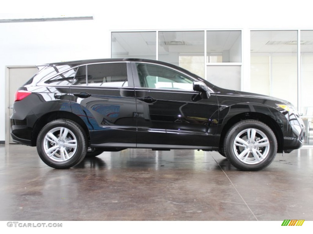 Crystal Black Pearl 2014 Acura RDX Standard RDX Model Exterior Photo #82443964