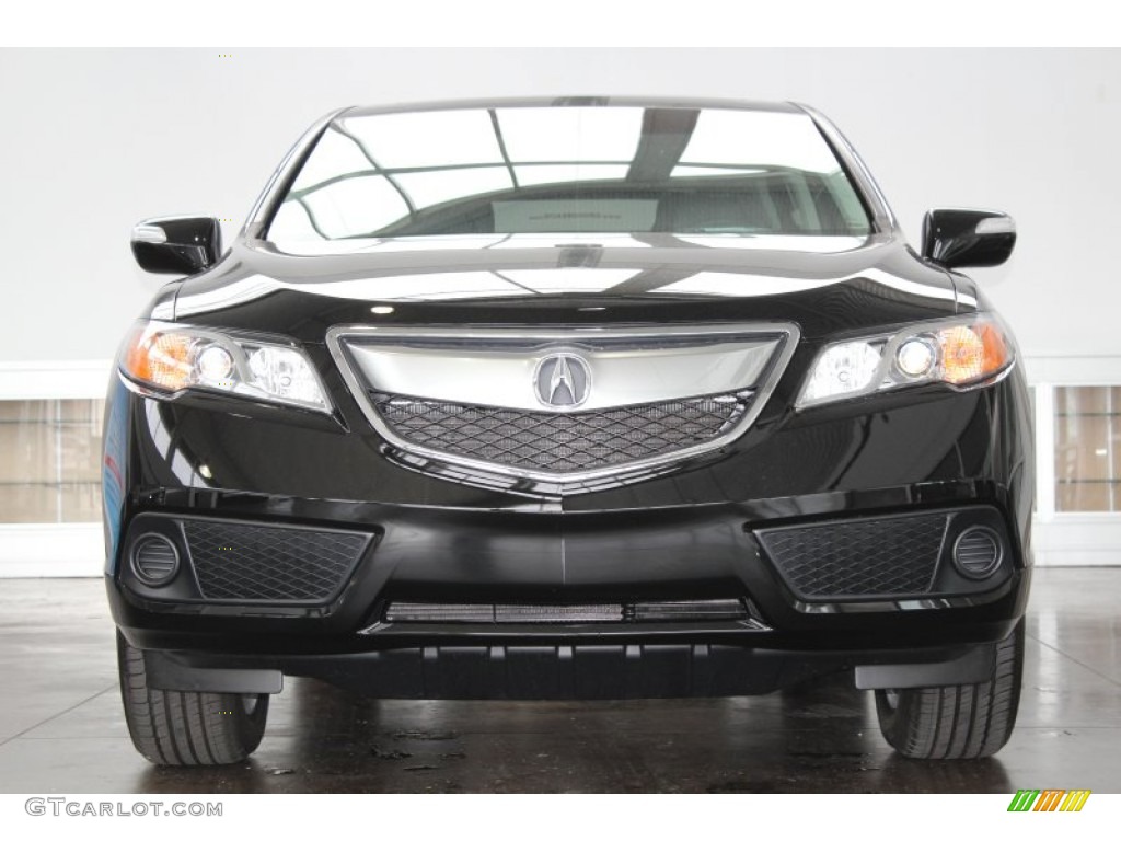 Crystal Black Pearl 2014 Acura RDX Standard RDX Model Exterior Photo #82443972
