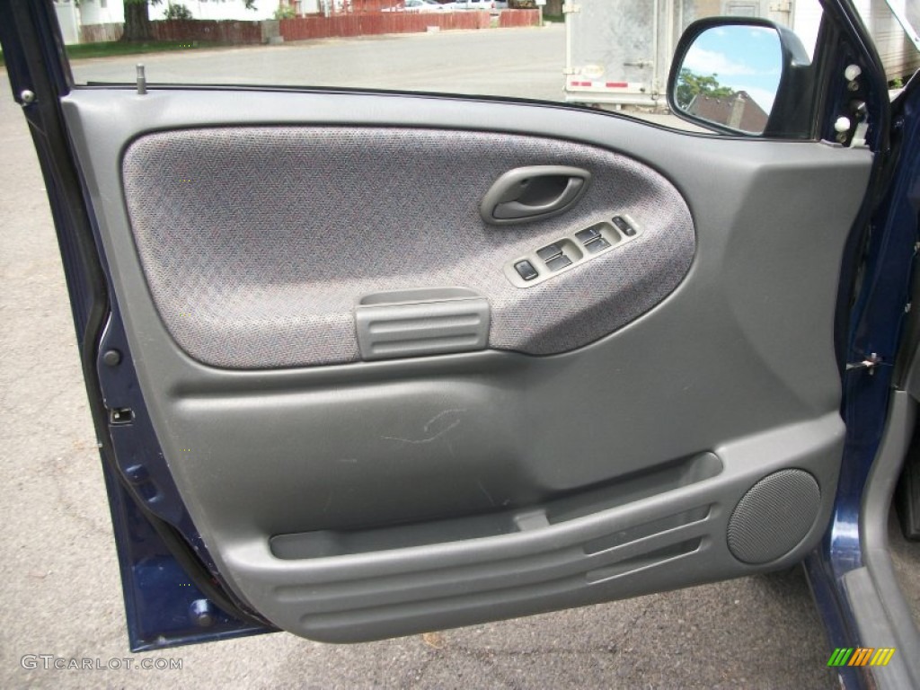2000 Tracker 4WD Hard Top - Dark Blue Metallic / Medium Gray photo #16