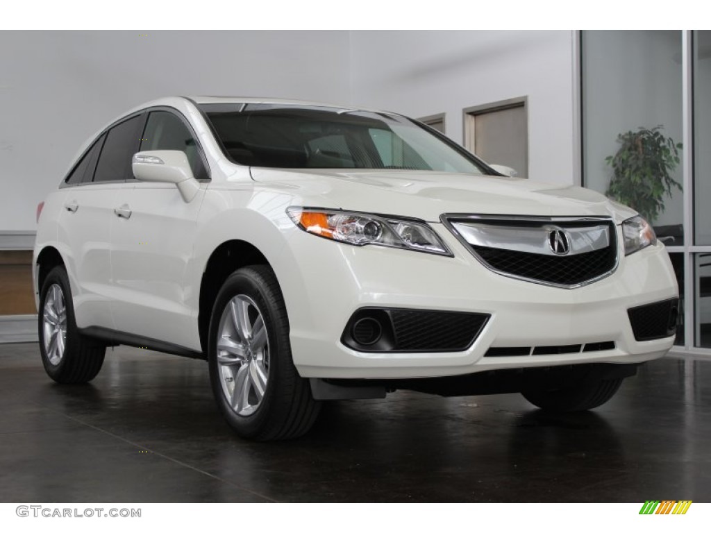 White Diamond Pearl 2014 Acura RDX Standard RDX Model Exterior Photo #82444449