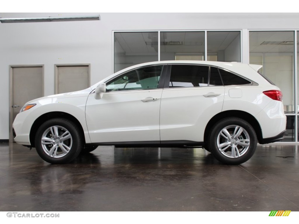 White Diamond Pearl 2014 Acura RDX Standard RDX Model Exterior Photo #82444473
