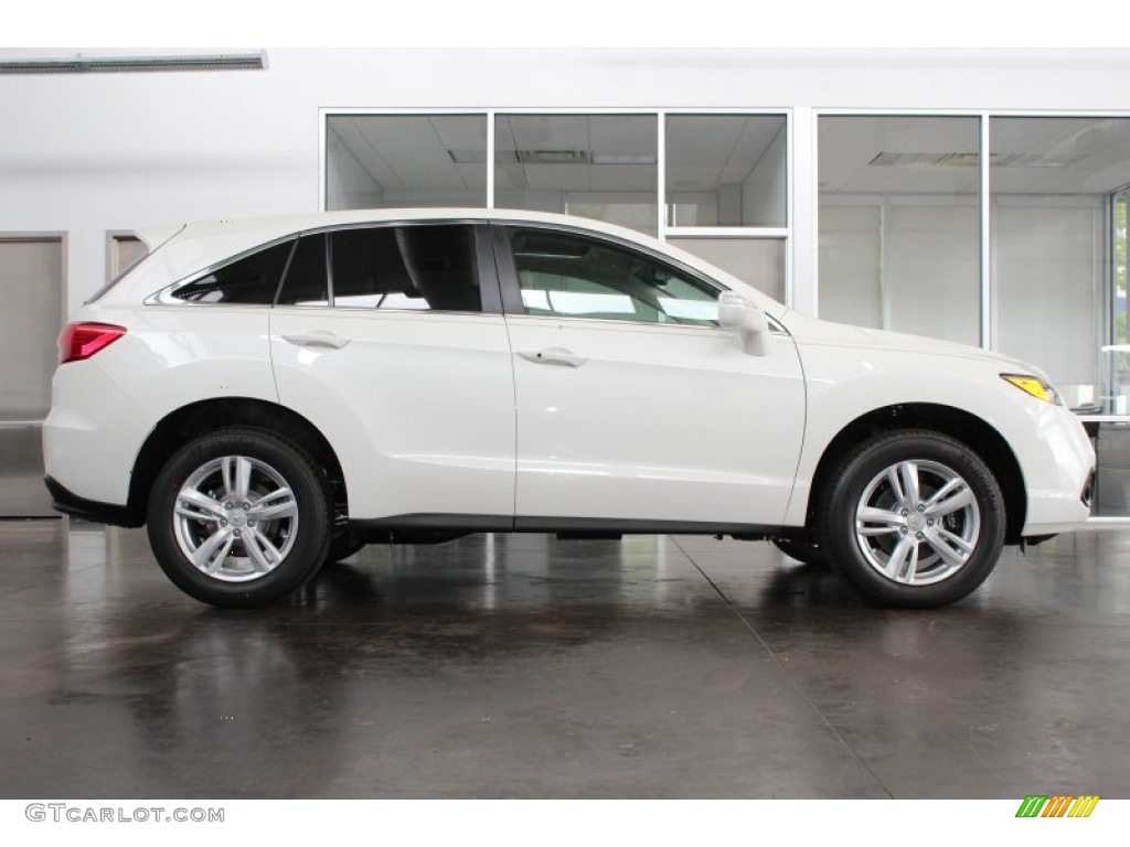 White Diamond Pearl 2014 Acura RDX Standard RDX Model Exterior Photo #82444479