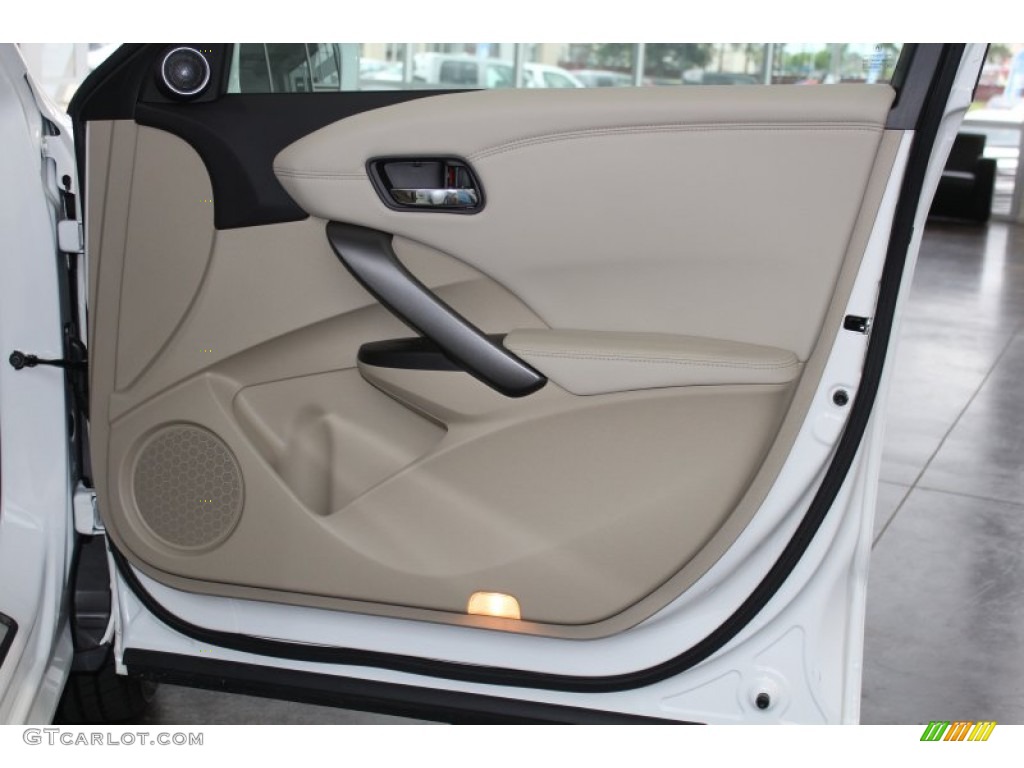2014 Acura RDX Standard RDX Model Parchment Door Panel Photo #82444554