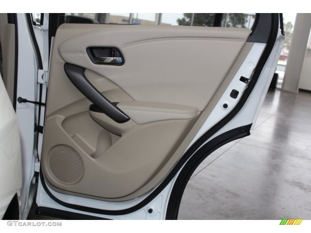 2014 Acura RDX Standard RDX Model Parchment Door Panel Photo #82444575