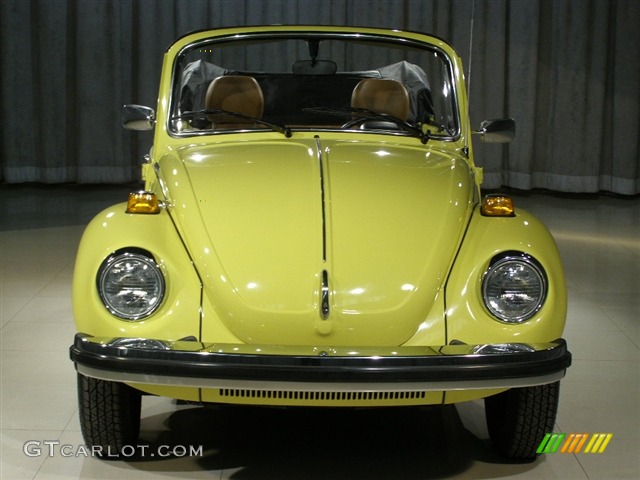 1979 Beetle Convertible - Yellow / Tan photo #4
