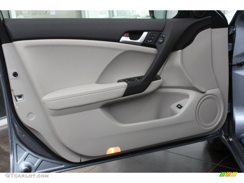 2013 Acura TSX Technology Graystone Door Panel Photo #82445655