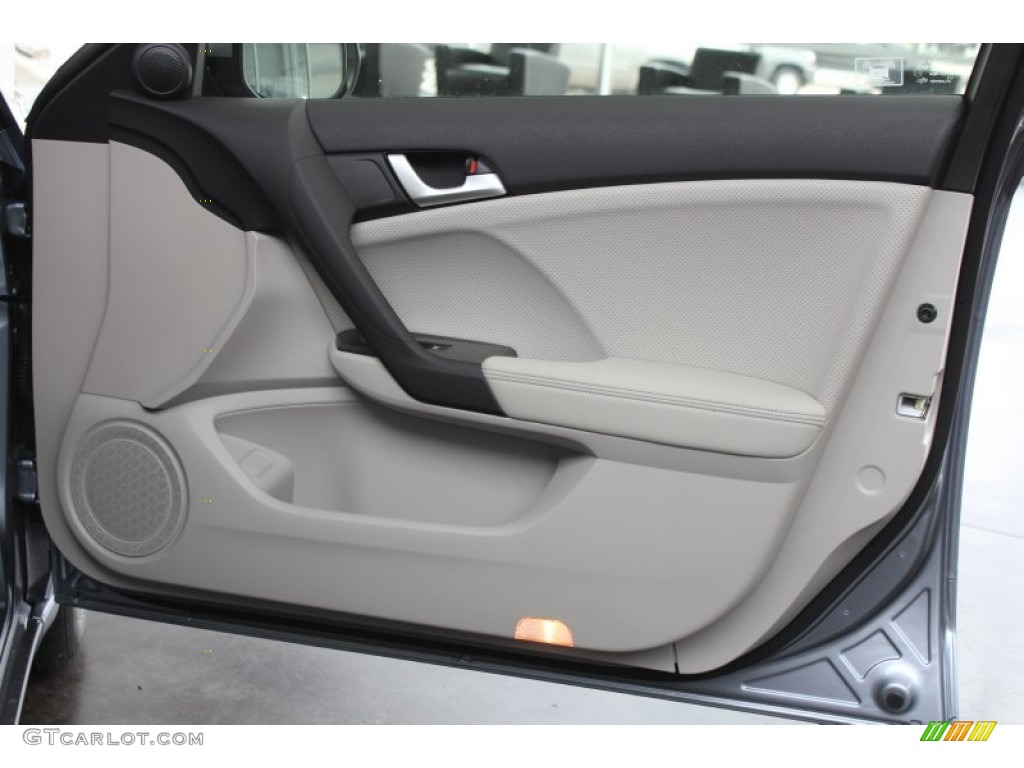2013 Acura TSX Technology Graystone Door Panel Photo #82445661
