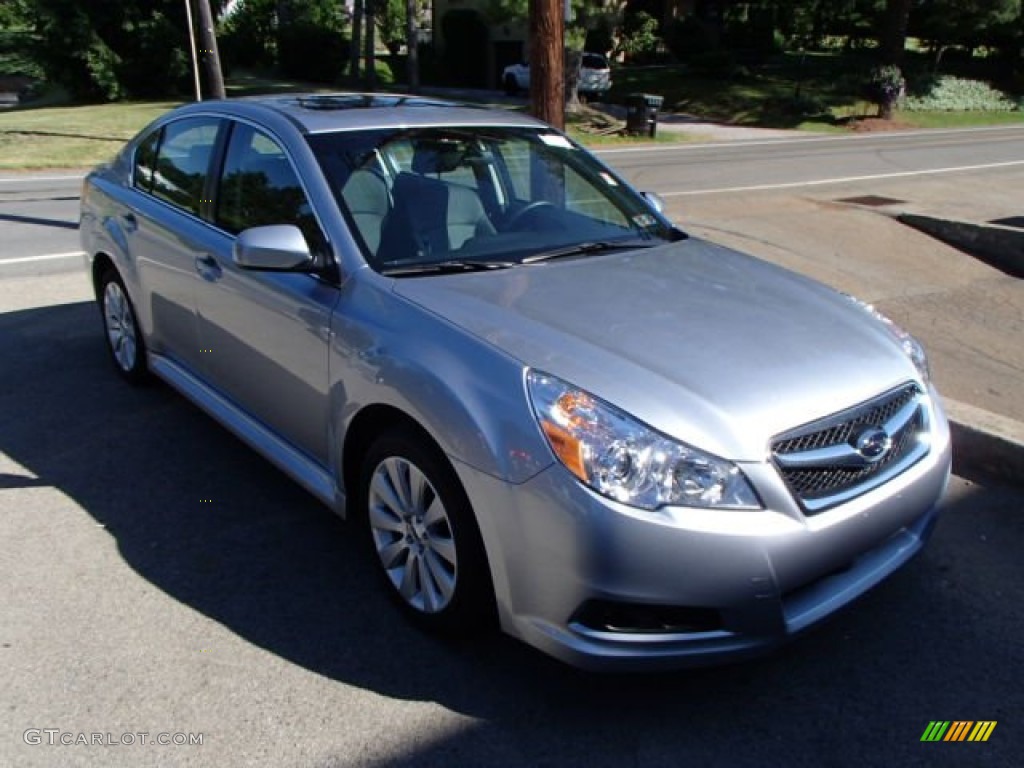 Ice Silver Metallic Subaru Legacy