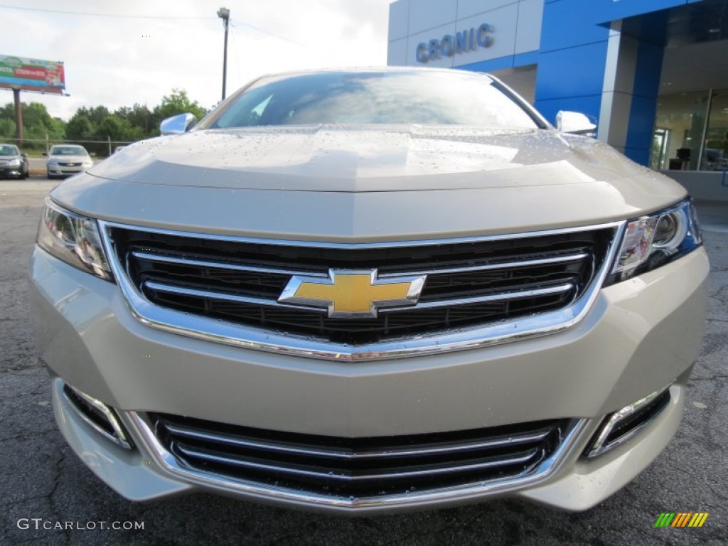 2014 Impala LTZ - Champagne Silver Metallic / Jet Black/Dark Titanium photo #2