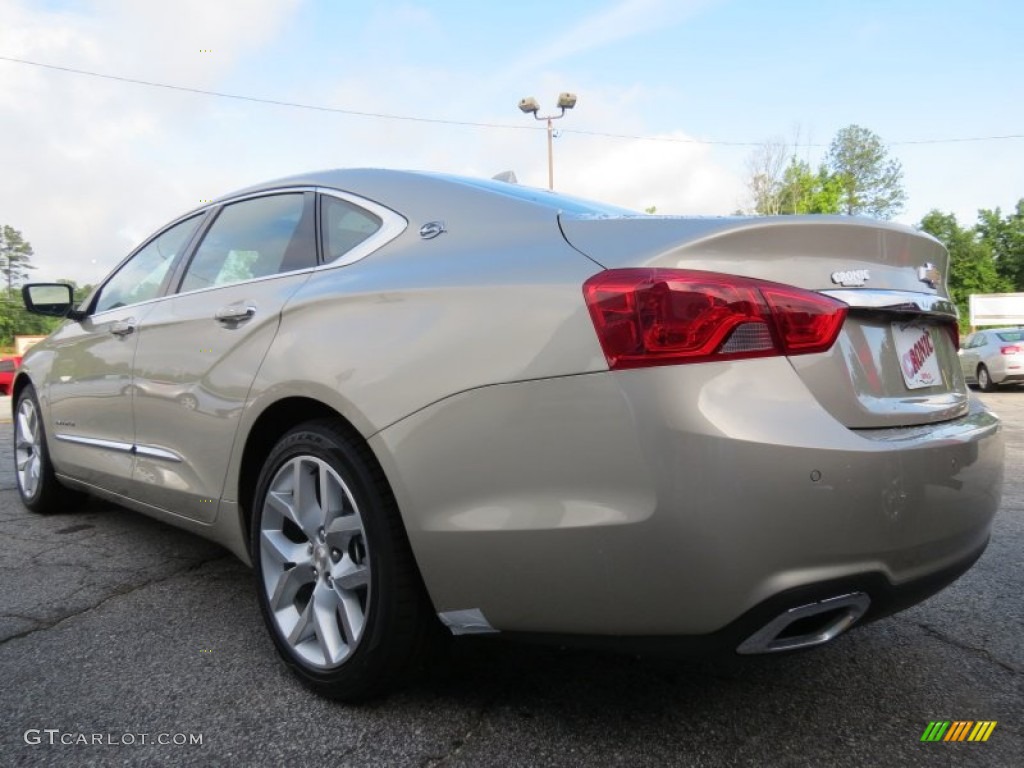 2014 Impala LTZ - Champagne Silver Metallic / Jet Black/Dark Titanium photo #5