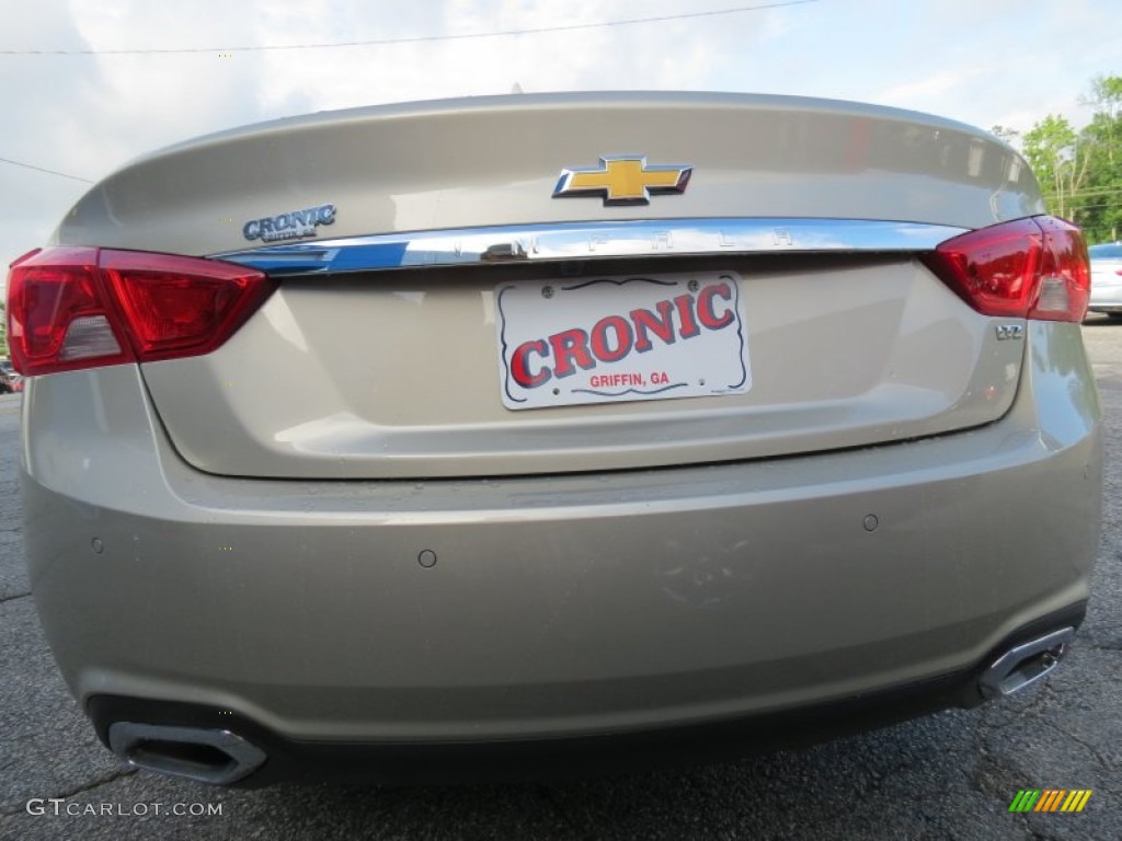 2014 Impala LTZ - Champagne Silver Metallic / Jet Black/Dark Titanium photo #6