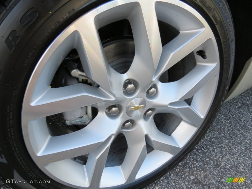 2014 Impala LTZ - Champagne Silver Metallic / Jet Black/Dark Titanium photo #8
