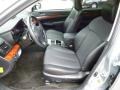 2012 Subaru Outback Off Black Interior Front Seat Photo