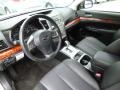 Off Black 2012 Subaru Outback 2.5i Limited Interior Color