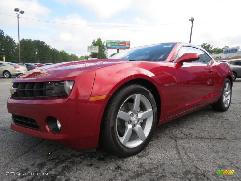 Crystal Red Tintcoat 2013 Chevrolet Camaro LT Coupe Exterior Photo #82448557