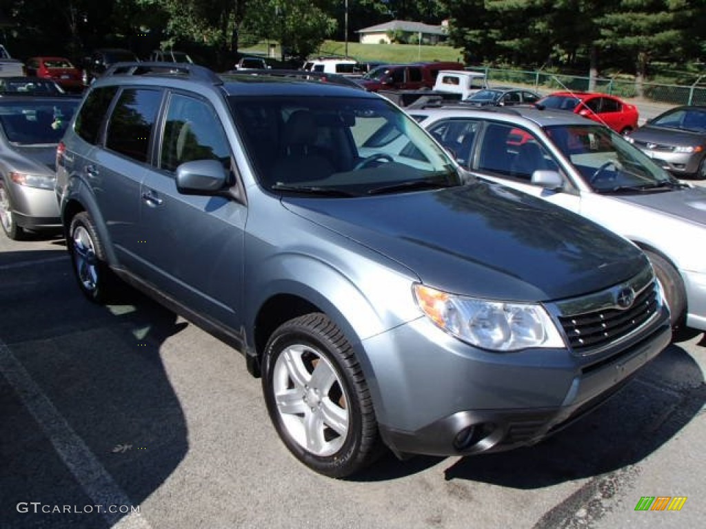 2009 Forester 2.5 X L.L.Bean Edition - Sage Green Metallic / Platinum photo #1