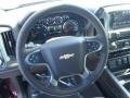 Cocoa/Dune 2014 Chevrolet Silverado 1500 LT Crew Cab Steering Wheel