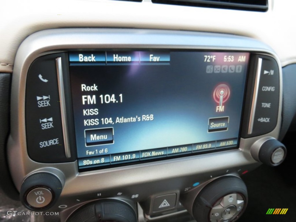 2013 Chevrolet Camaro LT Coupe Controls Photo #82448845