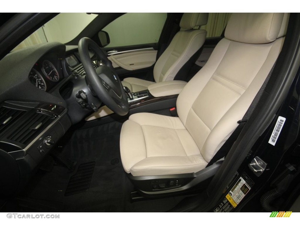 2011 X6 xDrive50i - Monaco Blue Metallic / Oyster photo #3