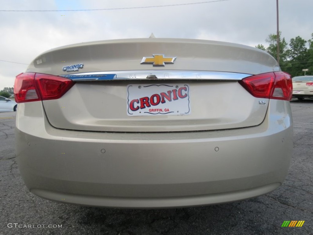 2014 Impala LS - Champagne Silver Metallic / Jet Black/Dark Titanium photo #6