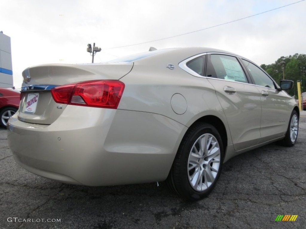 2014 Impala LS - Champagne Silver Metallic / Jet Black/Dark Titanium photo #7
