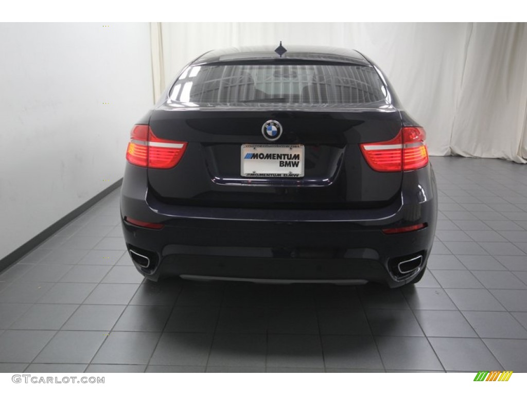 2011 X6 xDrive50i - Monaco Blue Metallic / Oyster photo #12