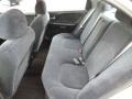 2005 Hyundai Sonata Black Interior Rear Seat Photo