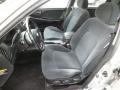 2005 Hyundai Sonata Black Interior Front Seat Photo