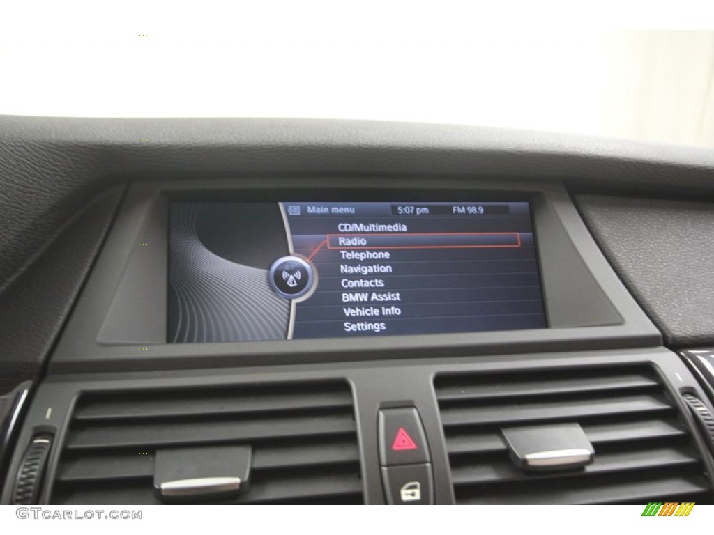 2011 X6 xDrive50i - Monaco Blue Metallic / Oyster photo #21