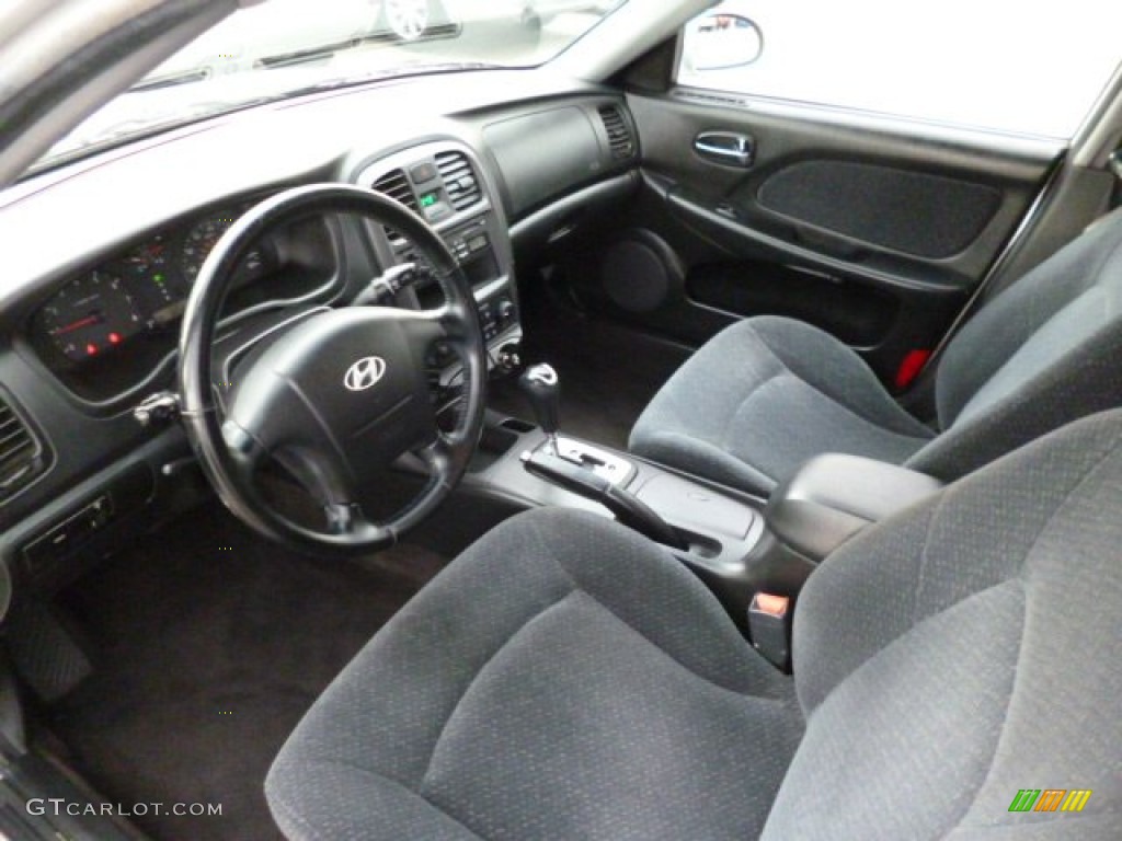 2005 Hyundai Sonata GL Interior Color Photos