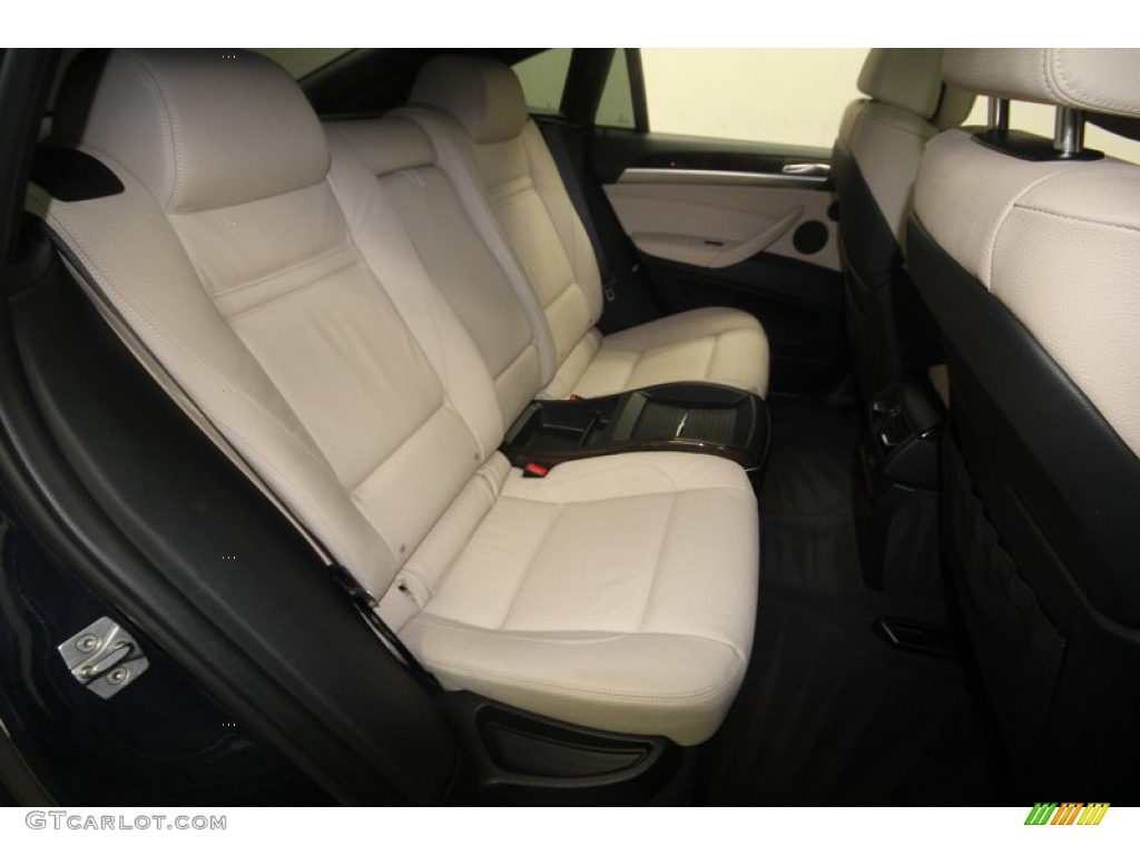 2011 X6 xDrive50i - Monaco Blue Metallic / Oyster photo #40