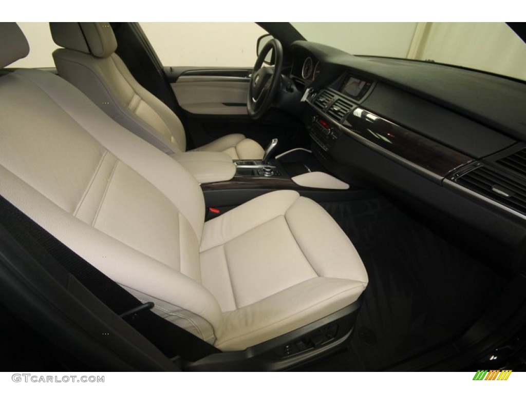 2011 X6 xDrive50i - Monaco Blue Metallic / Oyster photo #41
