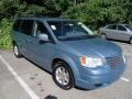 Clearwater Blue Pearl 2009 Chrysler Town & Country Touring Exterior