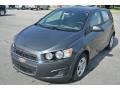 2013 Cyber Gray Metallic Chevrolet Sonic LS Hatch  photo #2