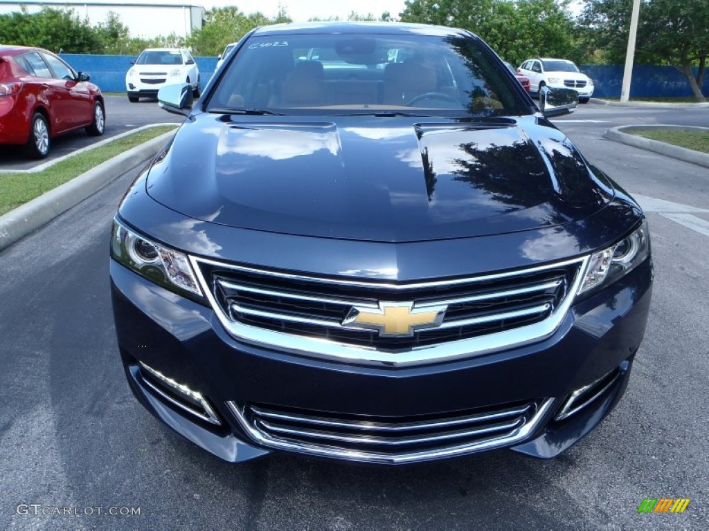 2014 Impala LTZ - Blue Ray Metallic / Jet Black/Mojave photo #2