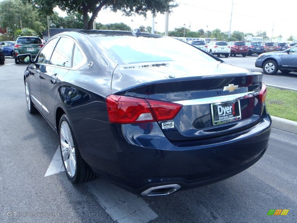 2014 Impala LTZ - Blue Ray Metallic / Jet Black/Mojave photo #4