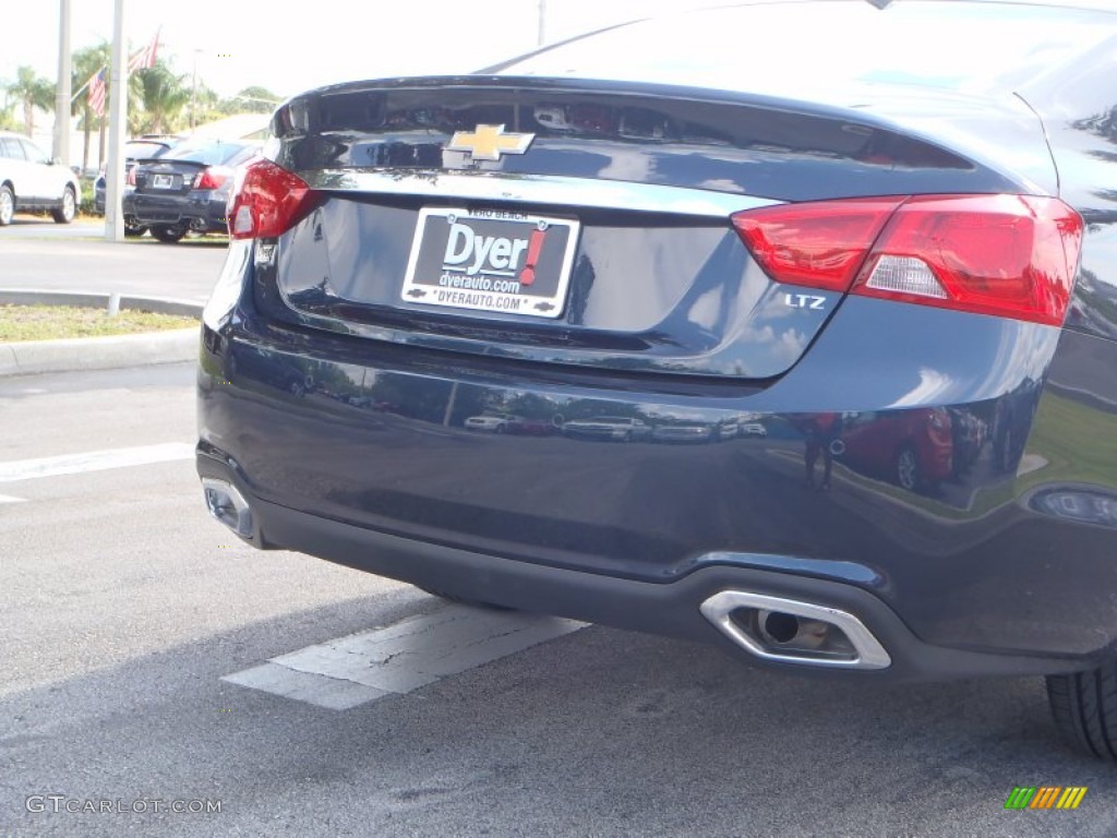 2014 Impala LTZ - Blue Ray Metallic / Jet Black/Mojave photo #6