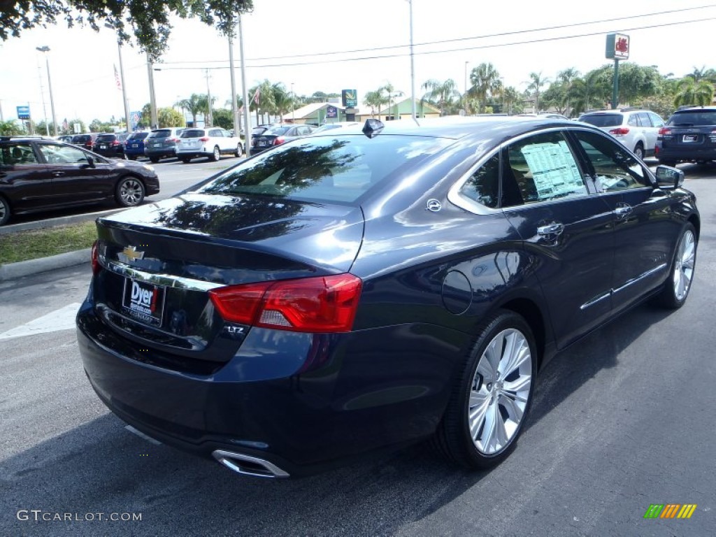 2014 Impala LTZ - Blue Ray Metallic / Jet Black/Mojave photo #7