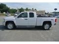 2013 Summit White Chevrolet Silverado 1500 LT Extended Cab 4x4  photo #3