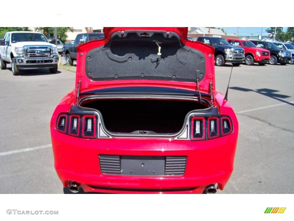 2013 Mustang V6 Coupe - Race Red / Charcoal Black photo #15