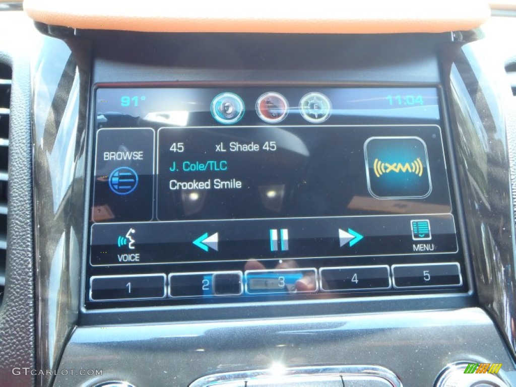 2014 Impala LTZ - Blue Ray Metallic / Jet Black/Mojave photo #22